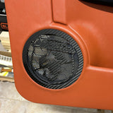 Carbon fiber audio box cover panel 500