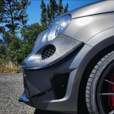 Flap canards paraurti 500 Abarth Accessorio