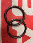 Cover anello bocchette aria 500 Abarth in carbonio