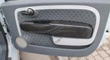 [Preorder] Cover carbonio poggiabraccio pannello 500 Abarth Accessorio