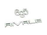 Badge logo abarth 695 rivale
