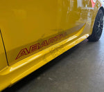 Scritte Abarth sottoporta Accessorio
