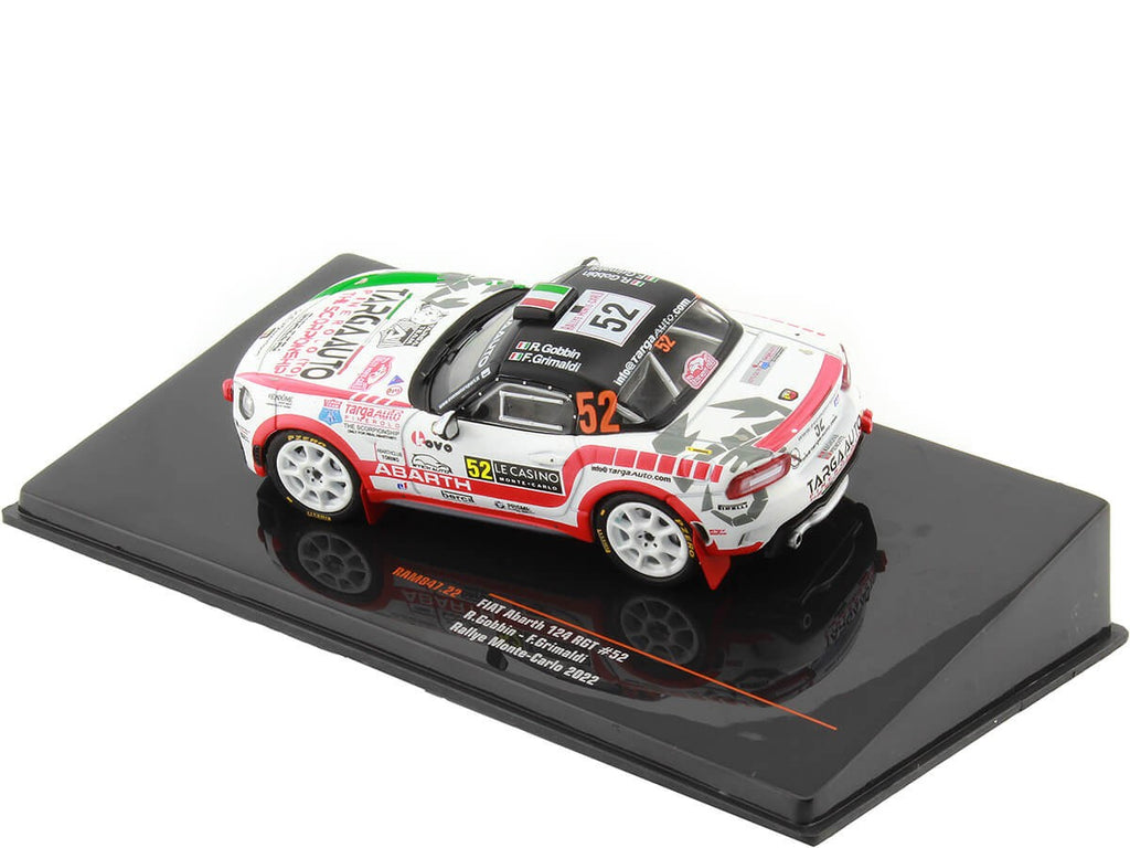 Fiat Abarth 124 RGT Rally Monte Carlo 1:43 – Coche de metal IXO Mod Fiat Abarth 124 RGT Rally Monte Carlo 1:43 – Coche de metal IXO Mod