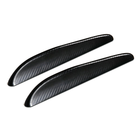 Aerodynamic rubber flaps