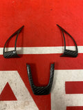cover carbonio tasti volante 500 Abarth