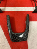 cover carbonio tasti volante 500 Abarth