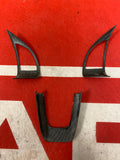 cover carbonio tasti volante 500 Abarth