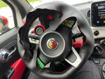 500 Abarth pre restyling steering wheel lining