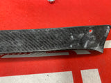 Restyling 595 Abarth bumper carbon insert