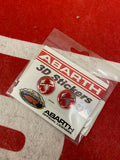 3D Abarth logo sticker