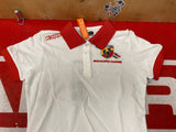 Polo donna bianca Kappa abarth