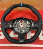 cover carbonio tasti volante 500 Abarth