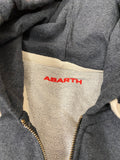 Felpa Abarth grigia "What's behind you"