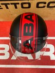 Casco jet nero Abarth