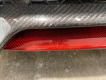 595 Abarth colored carbon front bumper insert
