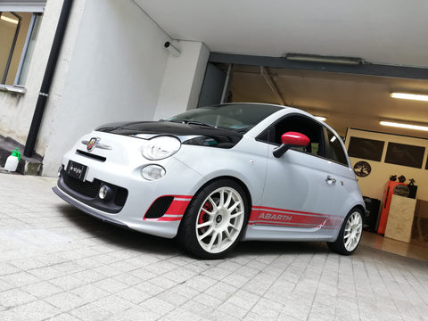 Side stripes 500 Abarth Assetto Corsa style / W-style