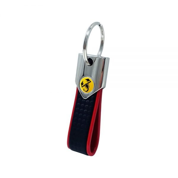 Abarth Carbon key ring – ScorpionShop