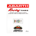 Adesivo Racing Tabs Scudetto Abarth Gigante / Quattroerre