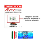 Racing Tabs Scudetto Abarth Gigante / Quattroerre sticker