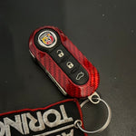 Carbon car key cover