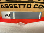 Official Abarth license plate covers