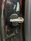 Cover carbonio serrature porta 500 abarth