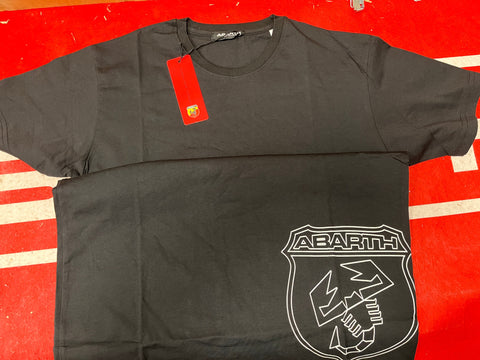 T-shirt Abarth mezza manica logo