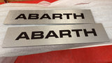 Official Abarth license plate covers