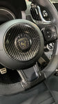 Cover carbonio airbag volante Fiat-Abarth 500