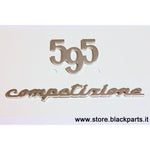 Abarth 595 competition logo written badge