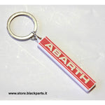 Abarth official written rubber key ring